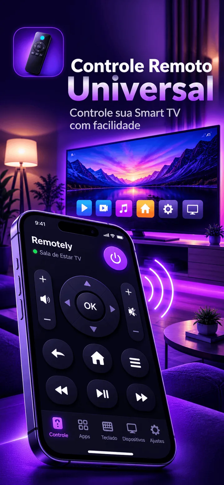 Remotely App Store page: universal remote for smart TVs